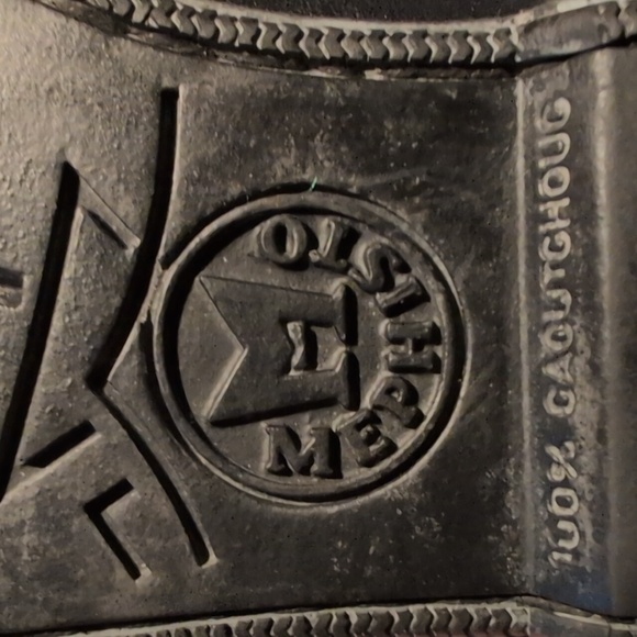 Mephisto Men's Hurrikan Boat Shoes black leather Size 9.5 Excl Cond - Picture 5 of 16